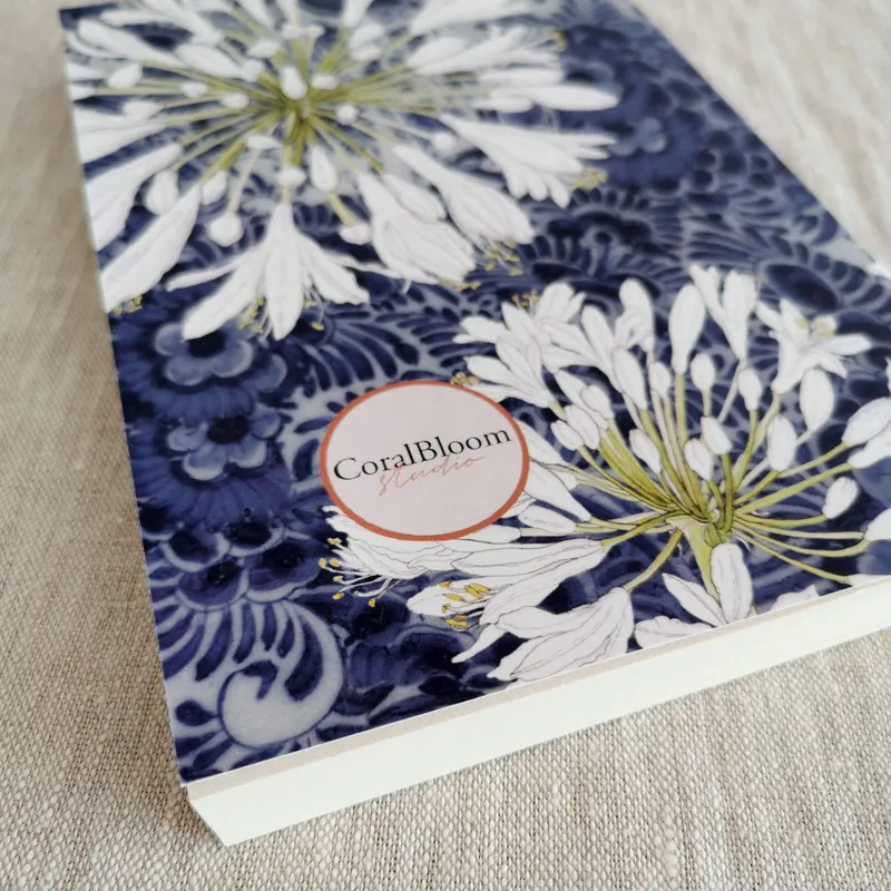 Agapanthus and Delft Journal - Image 2