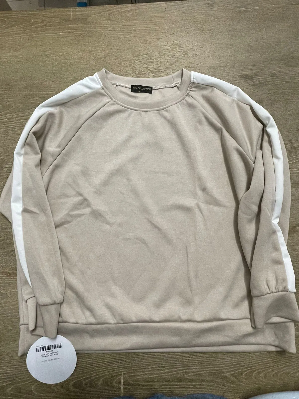 Striped Tracksuit Top