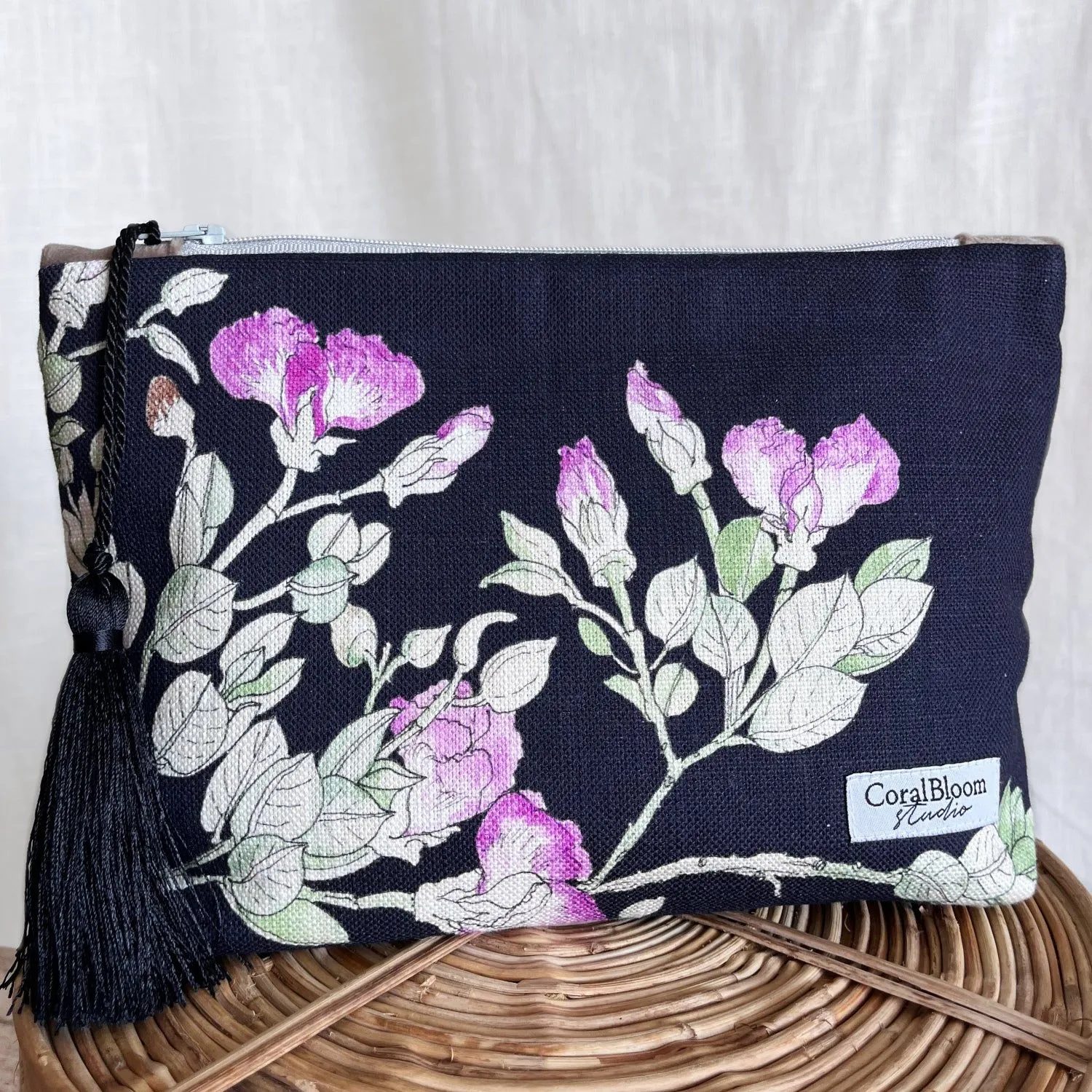 Sweetpea Tassel Clutch