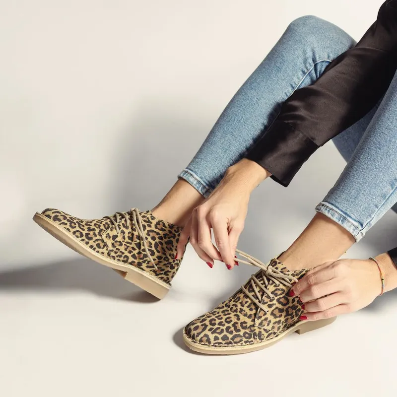 Bush Baby Yellow Leopard Vellie - Image 1