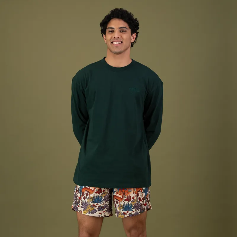 Emerald Long Sleeve | Granadilla Embroidery - Image 1