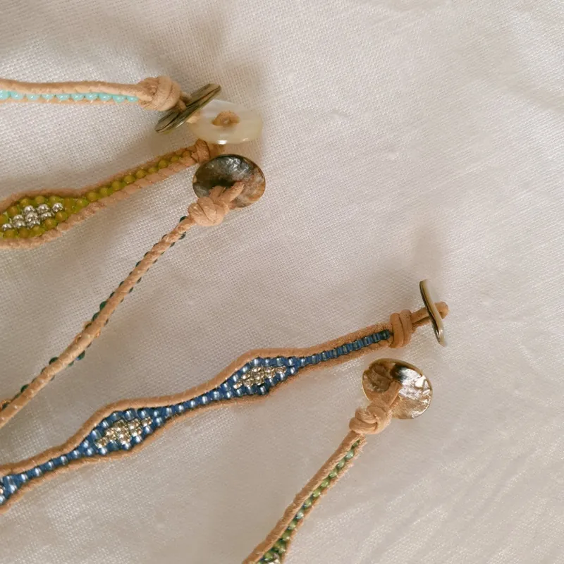 Woven bead bracelet - Image 3