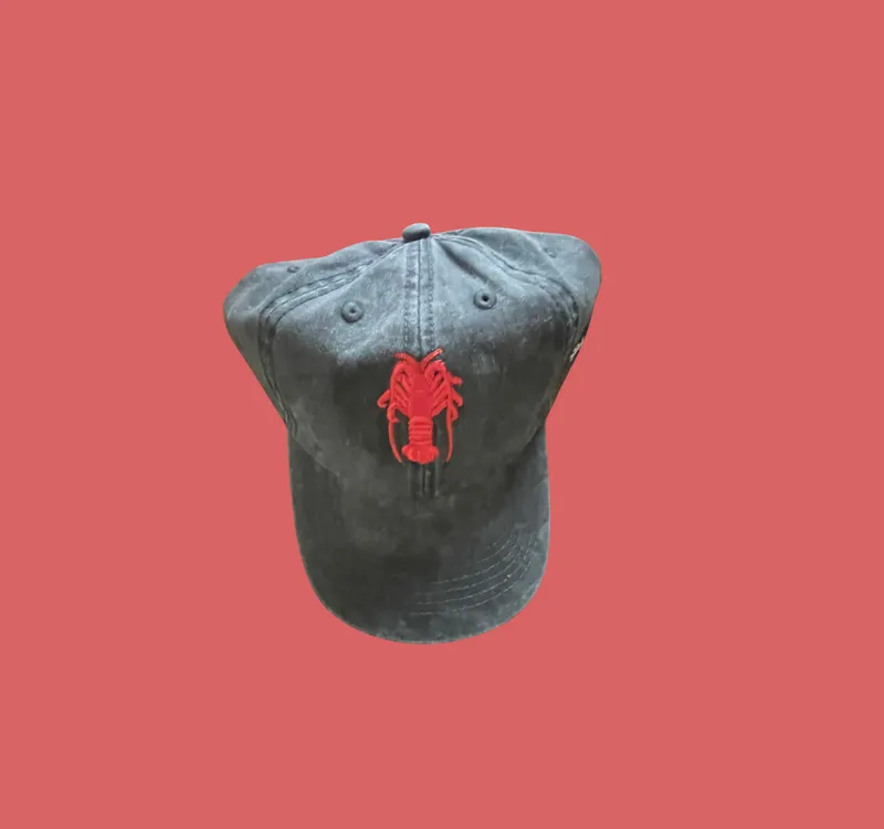 Embroidered Crayfish Dad Cap - Image 1