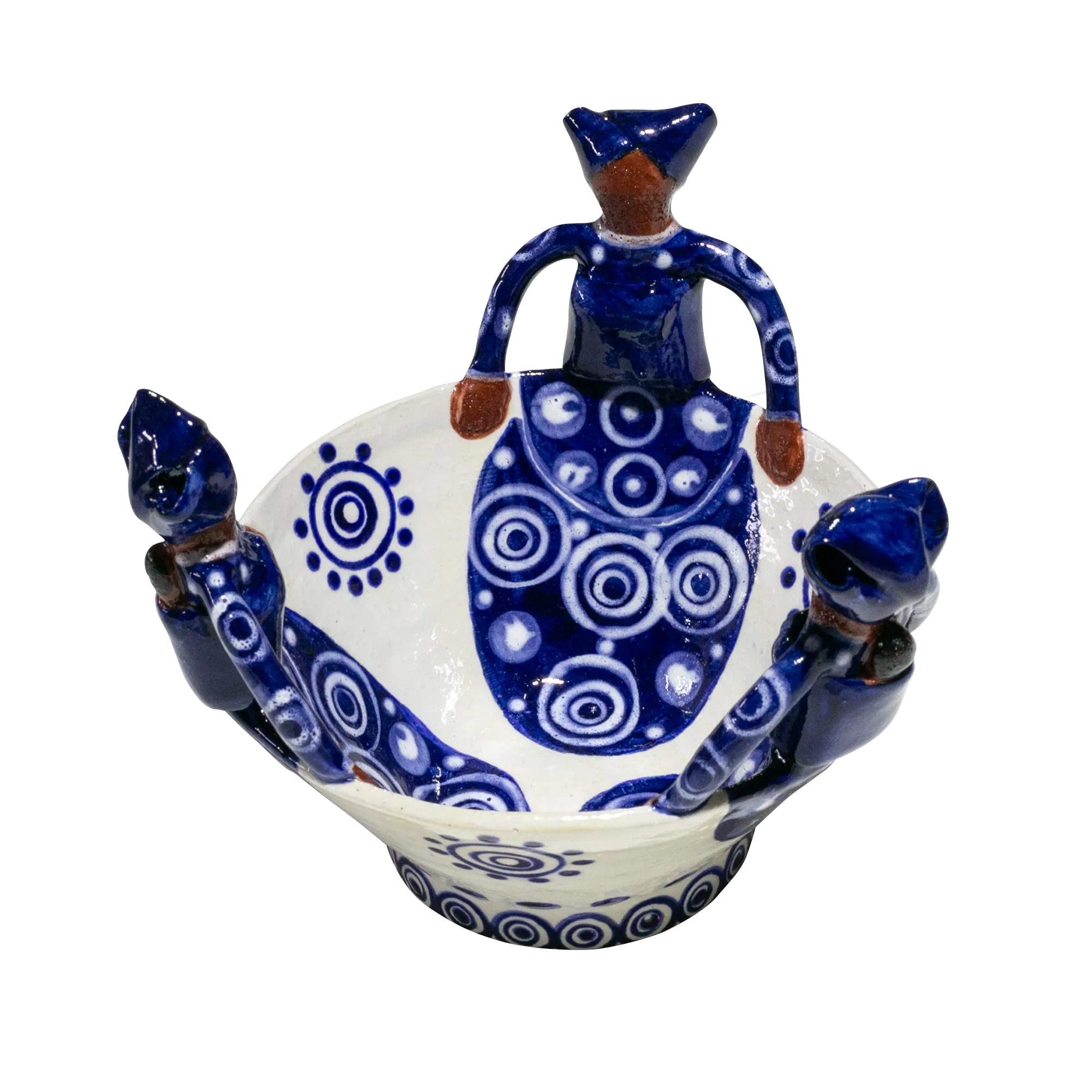 3Lady Ubuntu Bowl Indigo