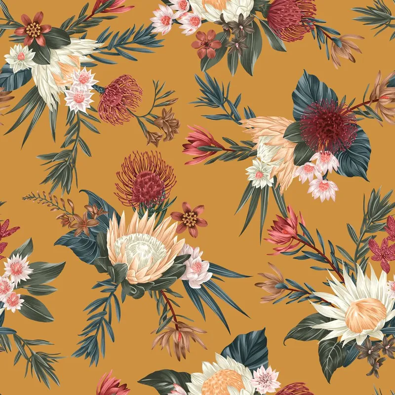 Men's Ss Safari Flora Shirt - Image 4