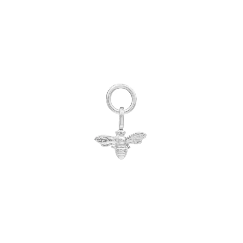 Tiny Bee Hoop Charm - Image 2