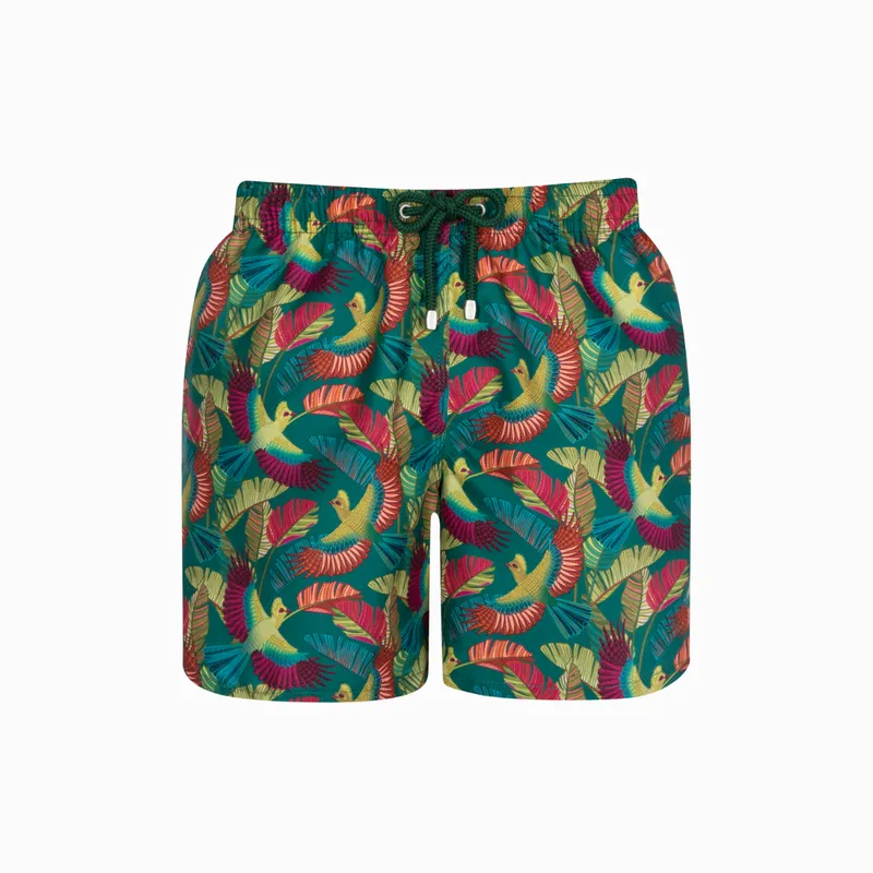 Mid-length Swim Shorts | Loerie / Green - Image 1