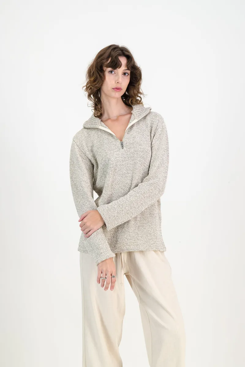 The Womens Coastal Quarter-Zip Pullover - Image 1