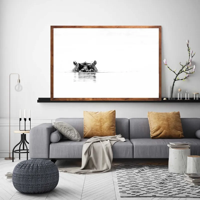 Hippo Reflections - Image 1