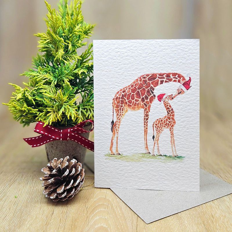 South African Animal Christmas Cards