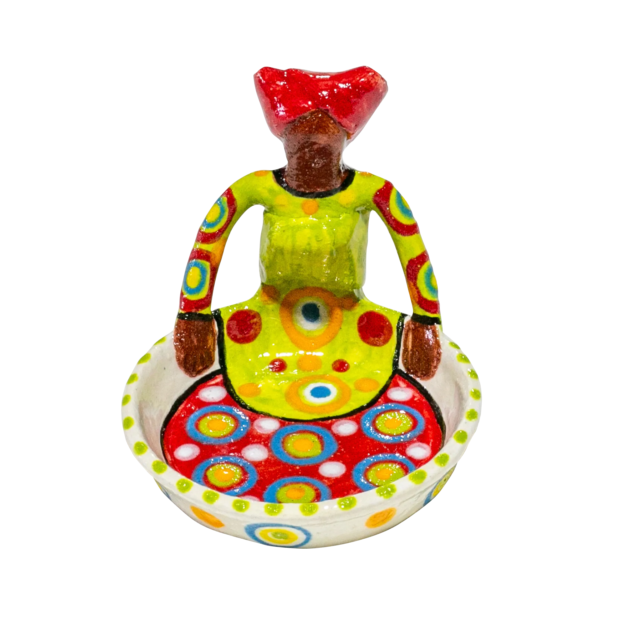 1Lady Tiny Ubuntu Bowl Bright on White