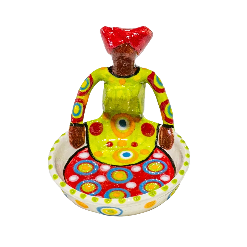 1Lady Tiny Ubuntu Bowl Bright on White - Image 1