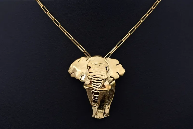 Ndlulamithi Pendant Silver 18ct Gold Plated - Image 1