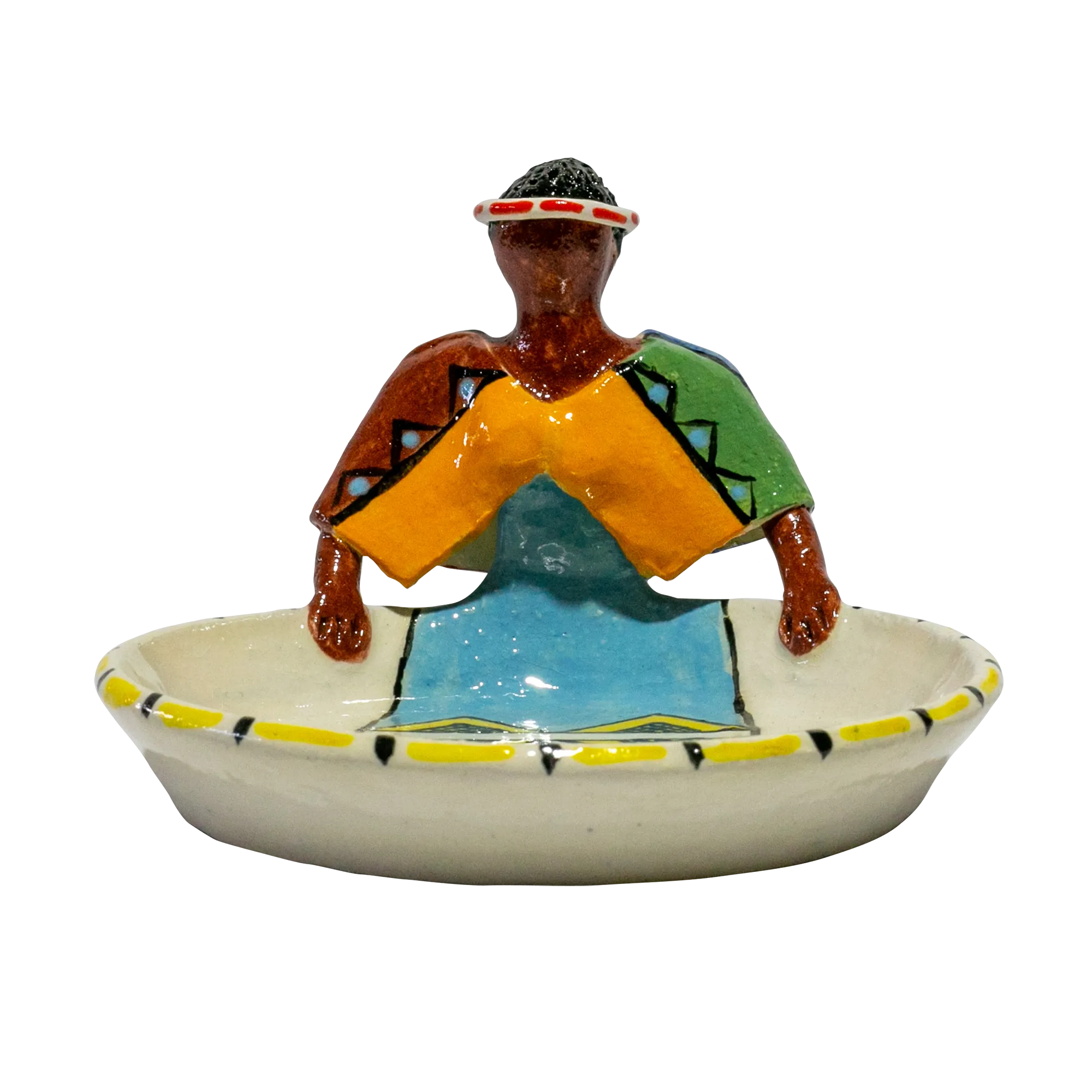 1Lady Women of Africa Sweetie Dish Ndebele