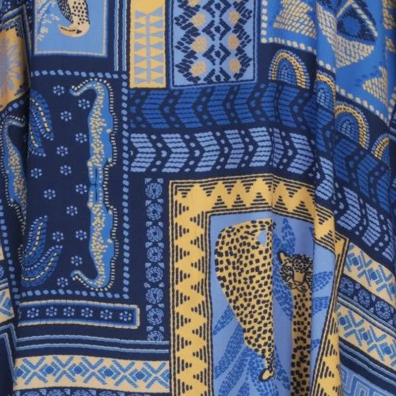 Ladies African Cap Sleeve Kaftan - Image 4