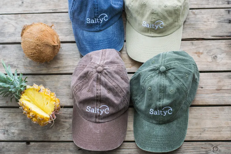 Embroidered Salty C Dad Cap - Image 2