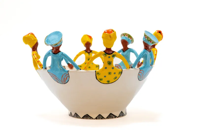 8Lady Women of Africa Ubuntu Bowl Zulu & Xhosa - Image 2