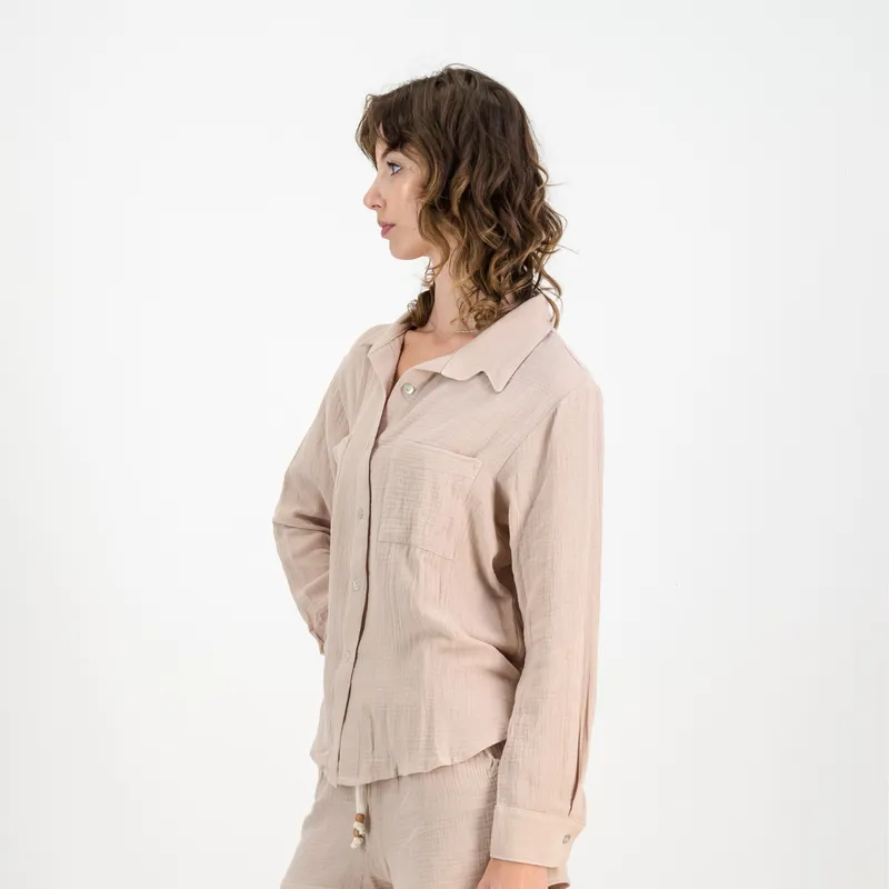Summer Shirt - Cappucino - Image 2