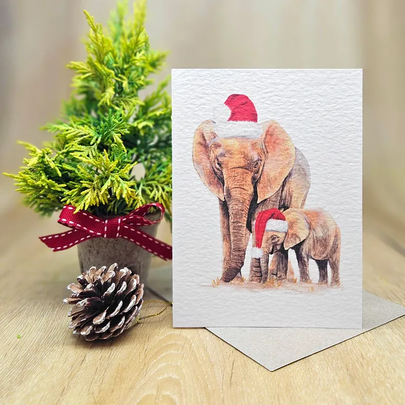 South African Animal Christmas Cards - Image 1