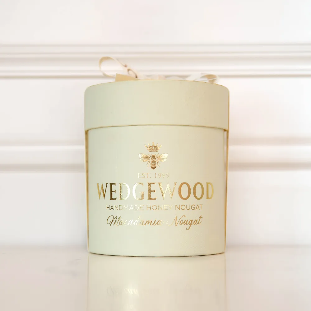 Macadamia Cream Small Hat Box