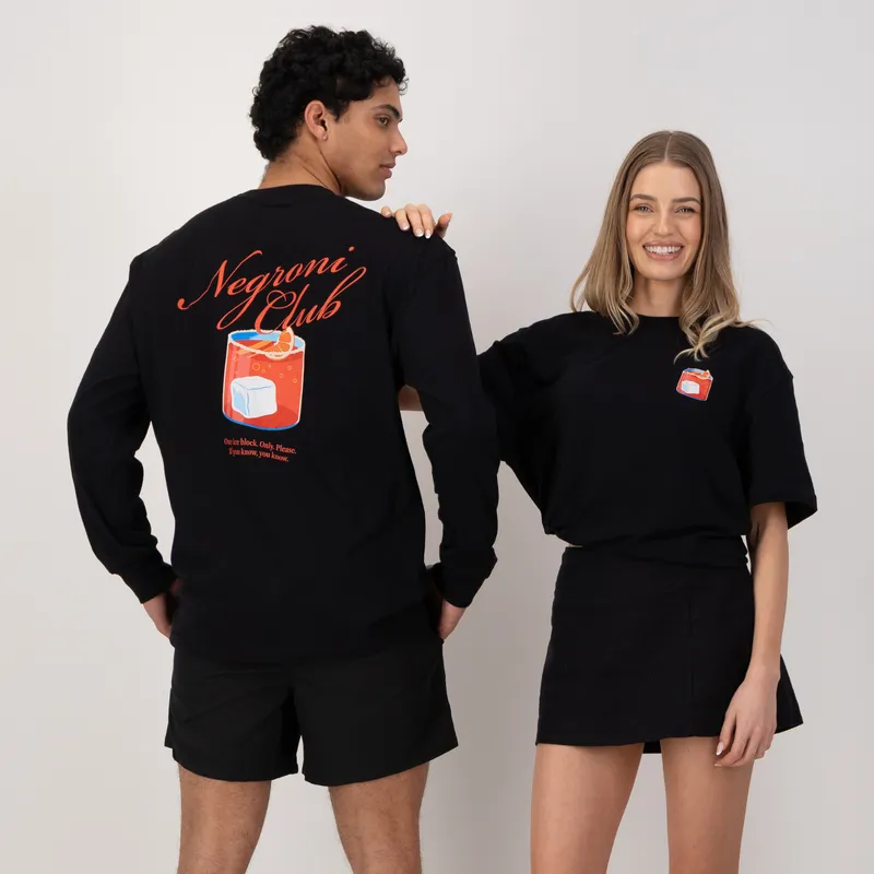 Black Long Sleeve | Negroni Club - Image 1