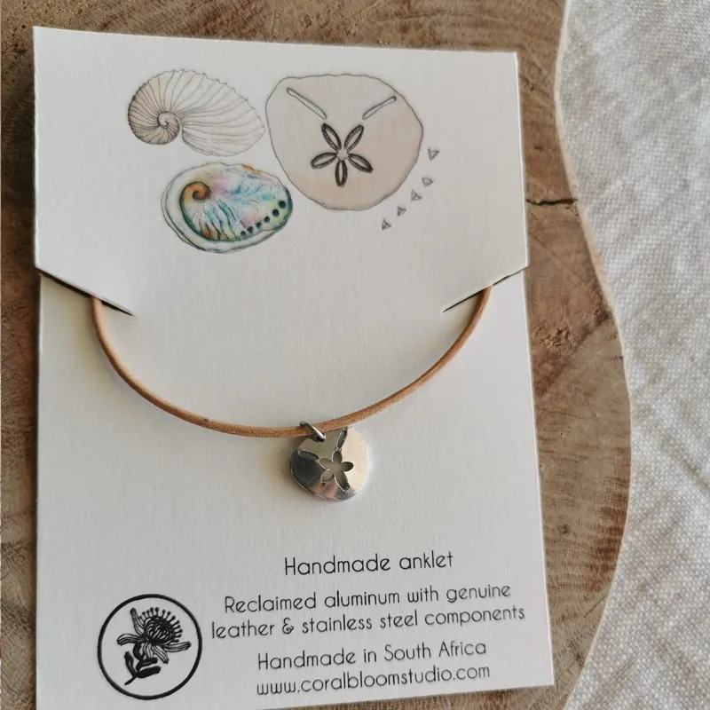 Pansy Shell Anklet - Image 3