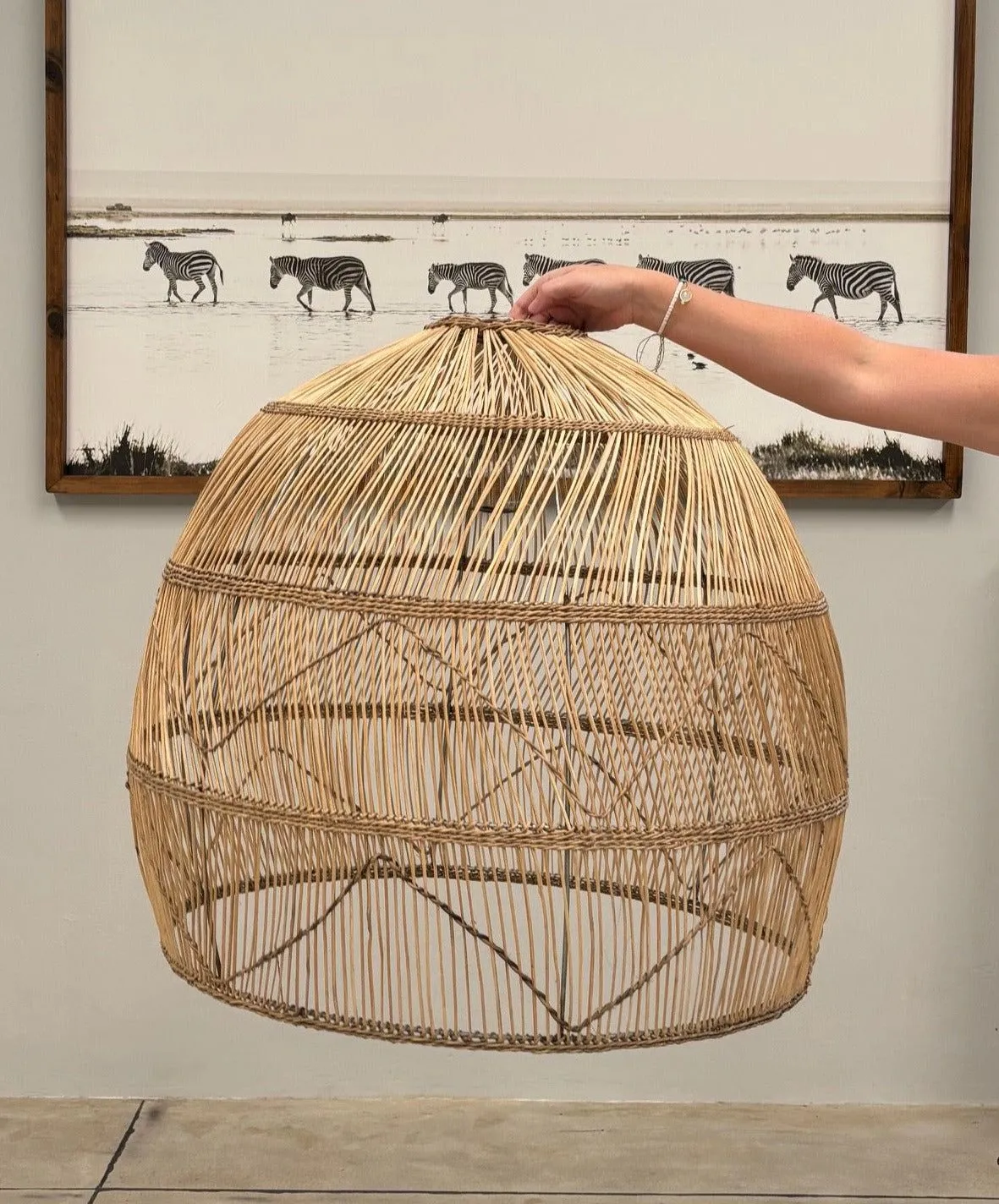Wave lampshade