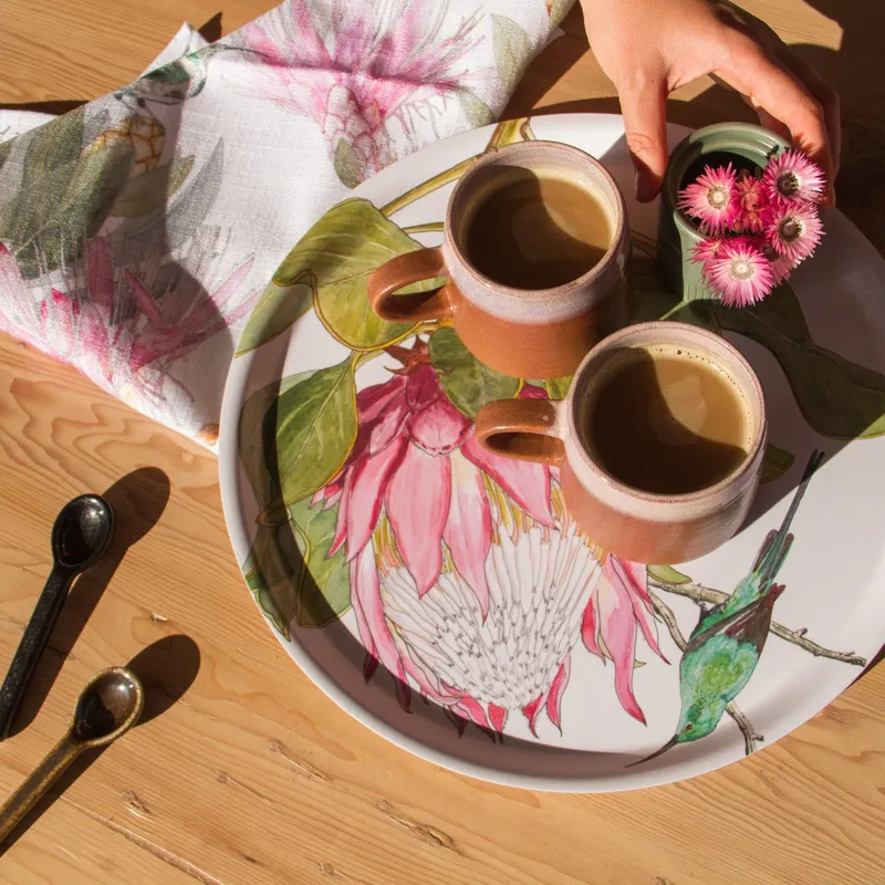 Melamine Tray ~ King Protea - Image 2