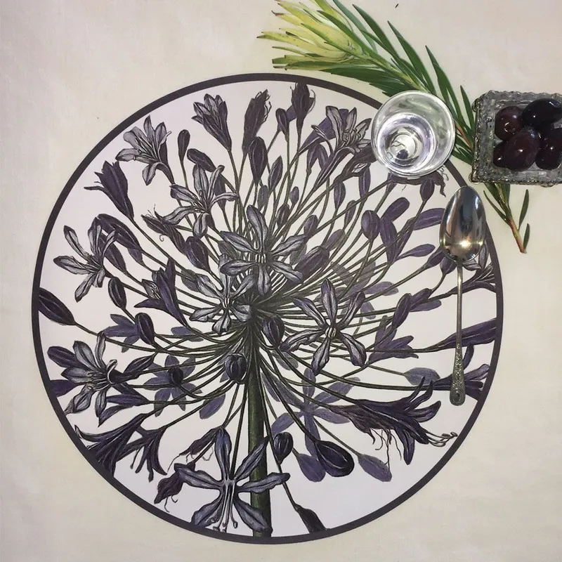 Paper Placemats - Agapanthus - Image 2