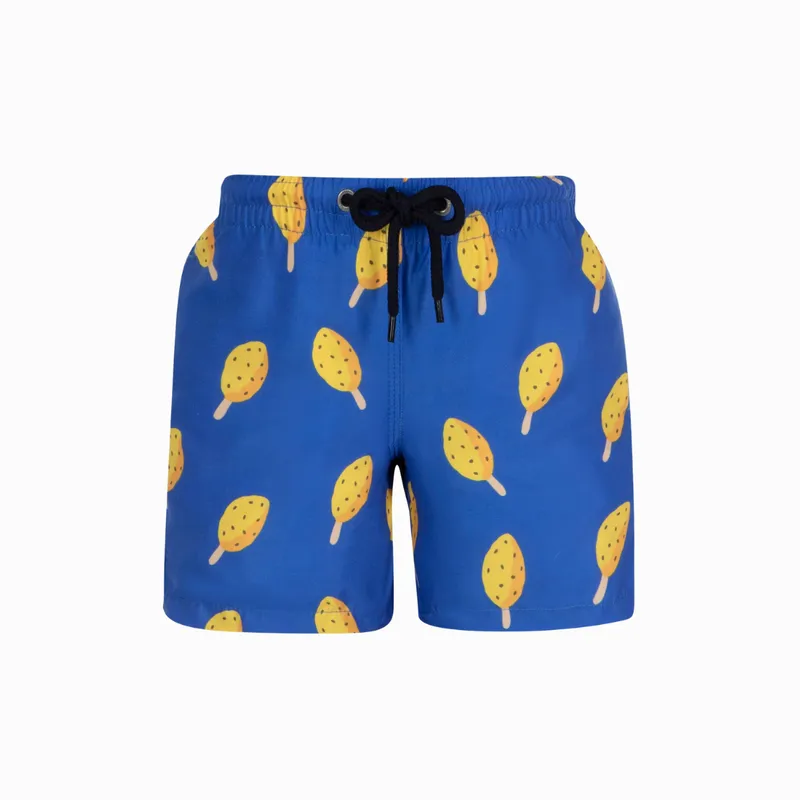 Kids Swim Shorts | Lolly / Cobalt - Image 1