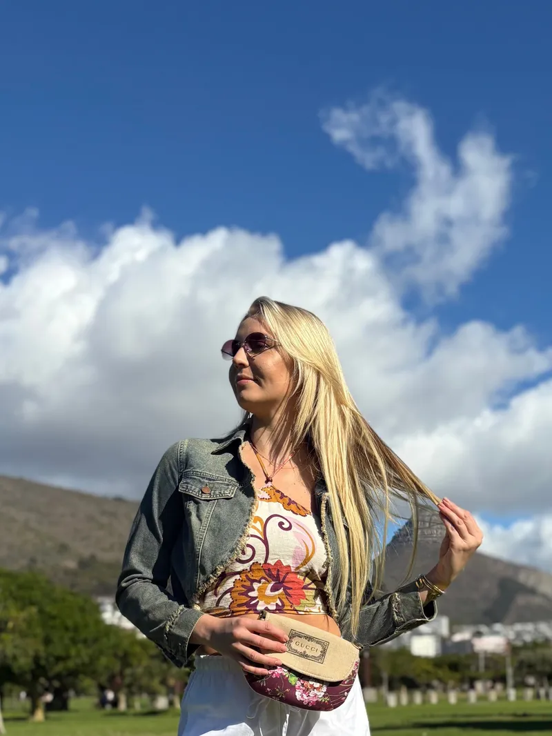 ByBobbie Jacket - Gucci Floral Denim - Image 2