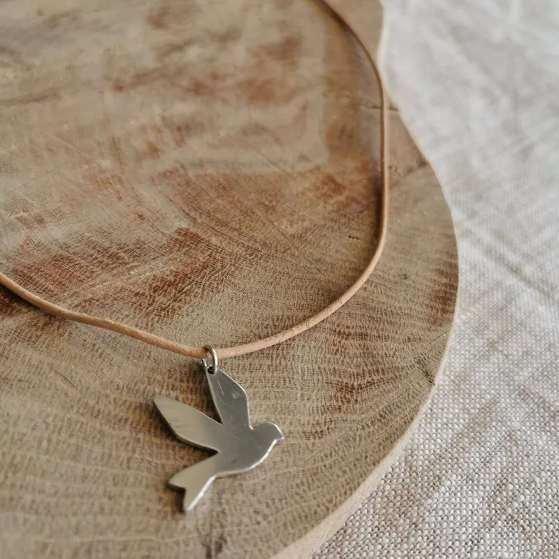 Aluminum Bird Pendant - Image 4
