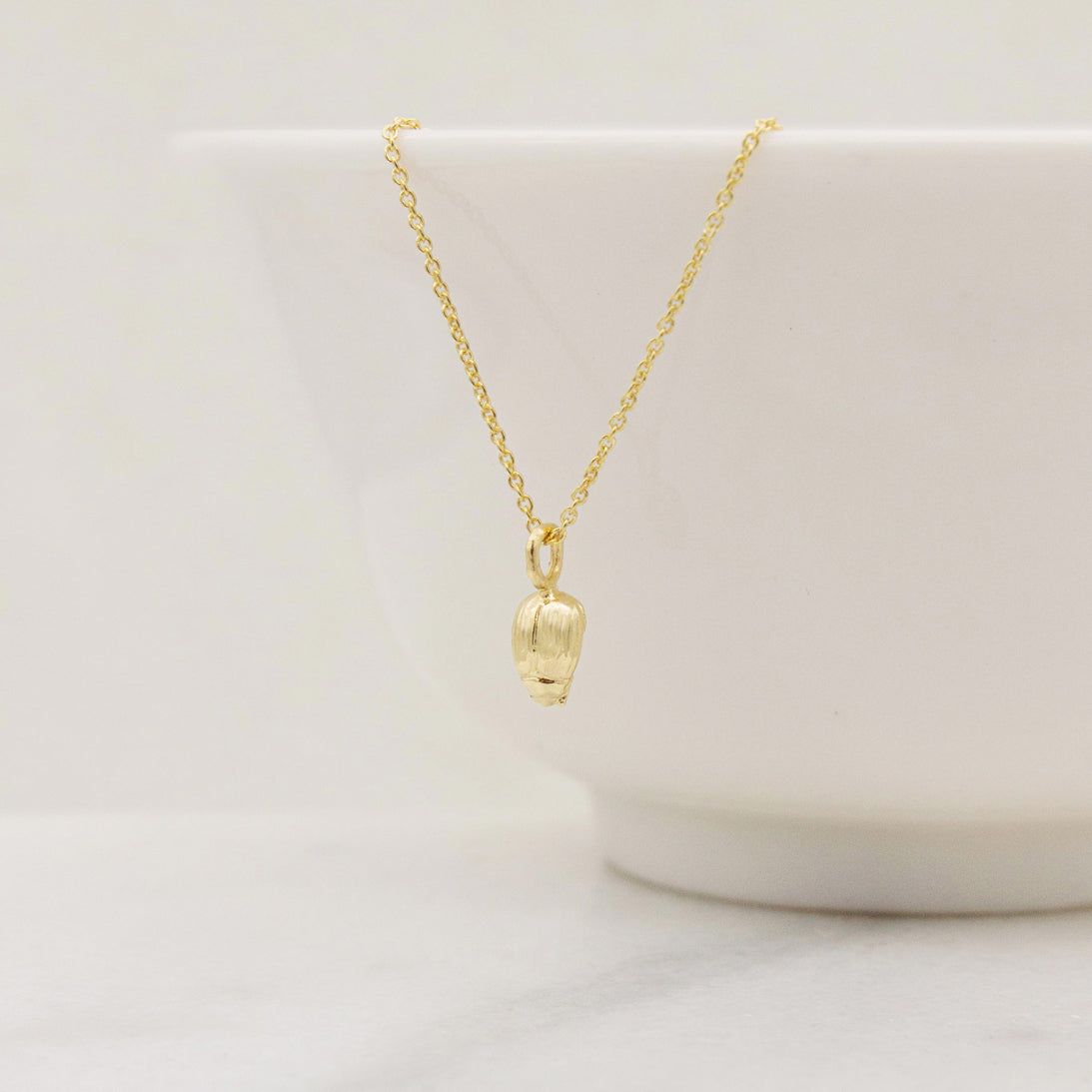 Tiny Beetle Necklace