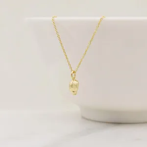 Tiny Beetle Necklace