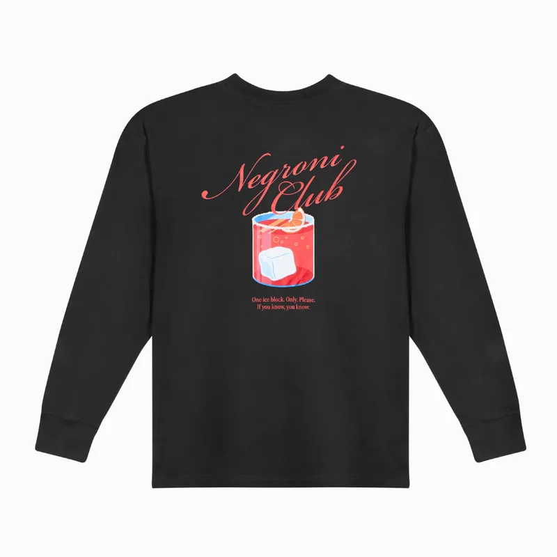 Black Long Sleeve | Negroni Club - Image 2