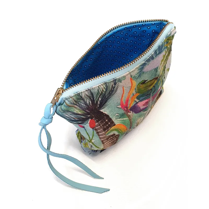 Zip pouch with Cycad artwork - Image 2