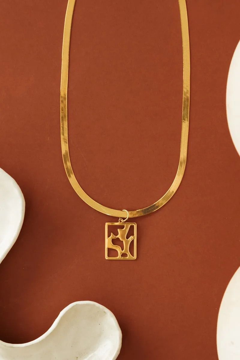 Papercut Necklace - Image 1