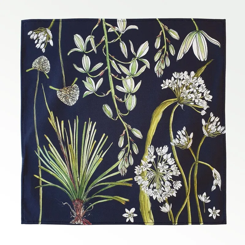 Botanical Greenery Napkins ~ Set of two - Image 4