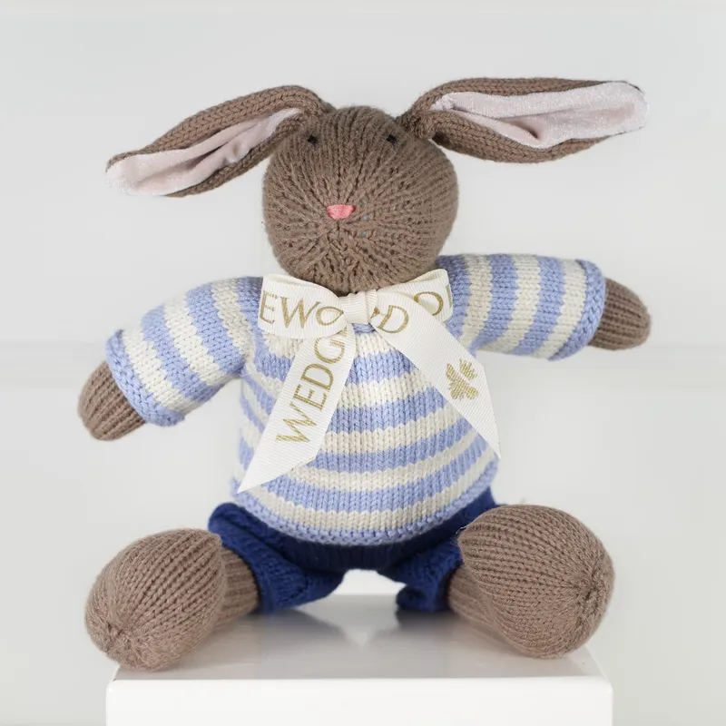 Wedgewood Heirloom Rabbit - Boy Blue Stripe - Image 1