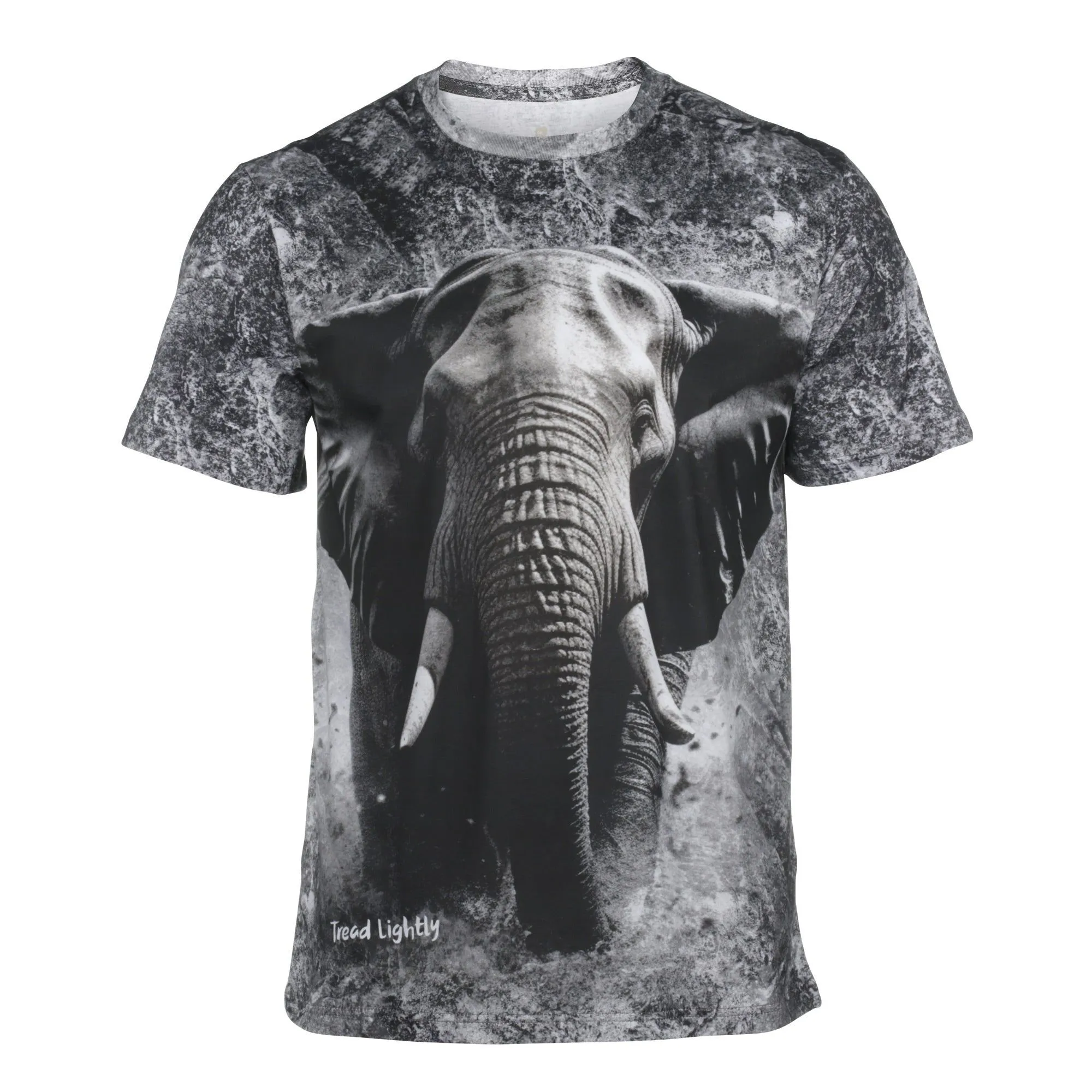 Men's All-Over Elephant Print T-shirt