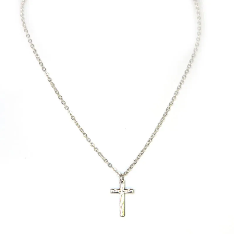 Small crucifix on chain - NWCH01