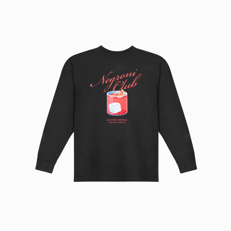 Black Long Sleeve | Negroni Club - Image 2