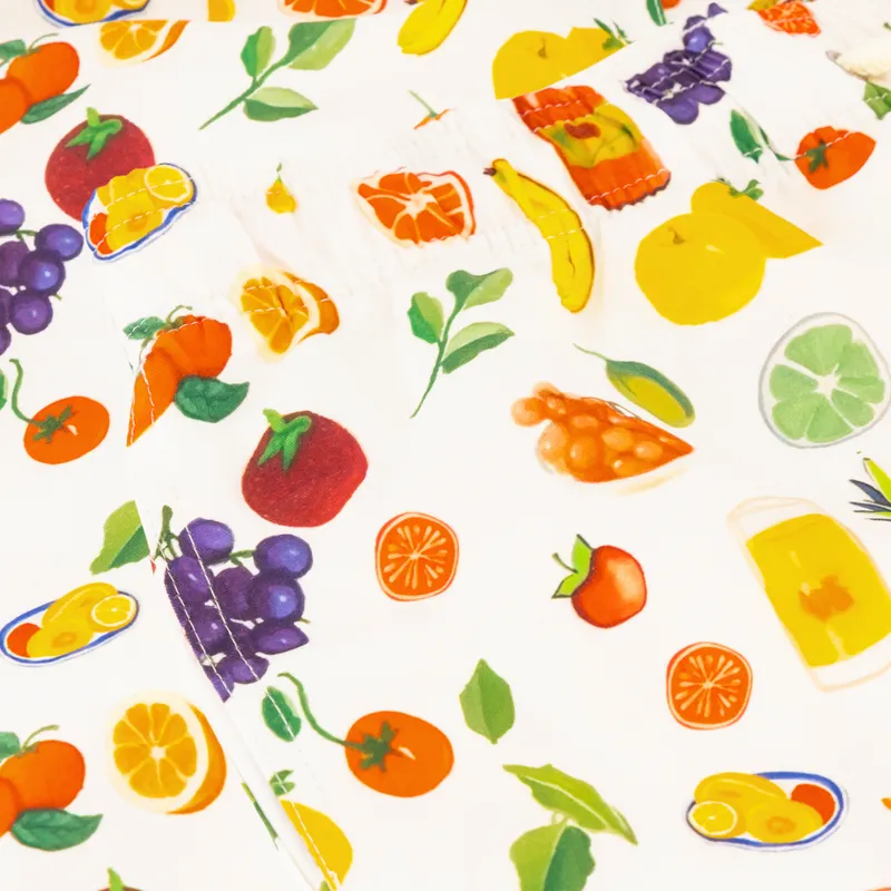 Mid-length Swim Shorts | Picnic / Cream - Image 2