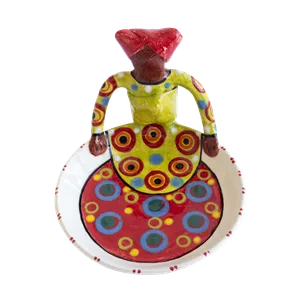 1Lady Sweetie Dish Bright on White