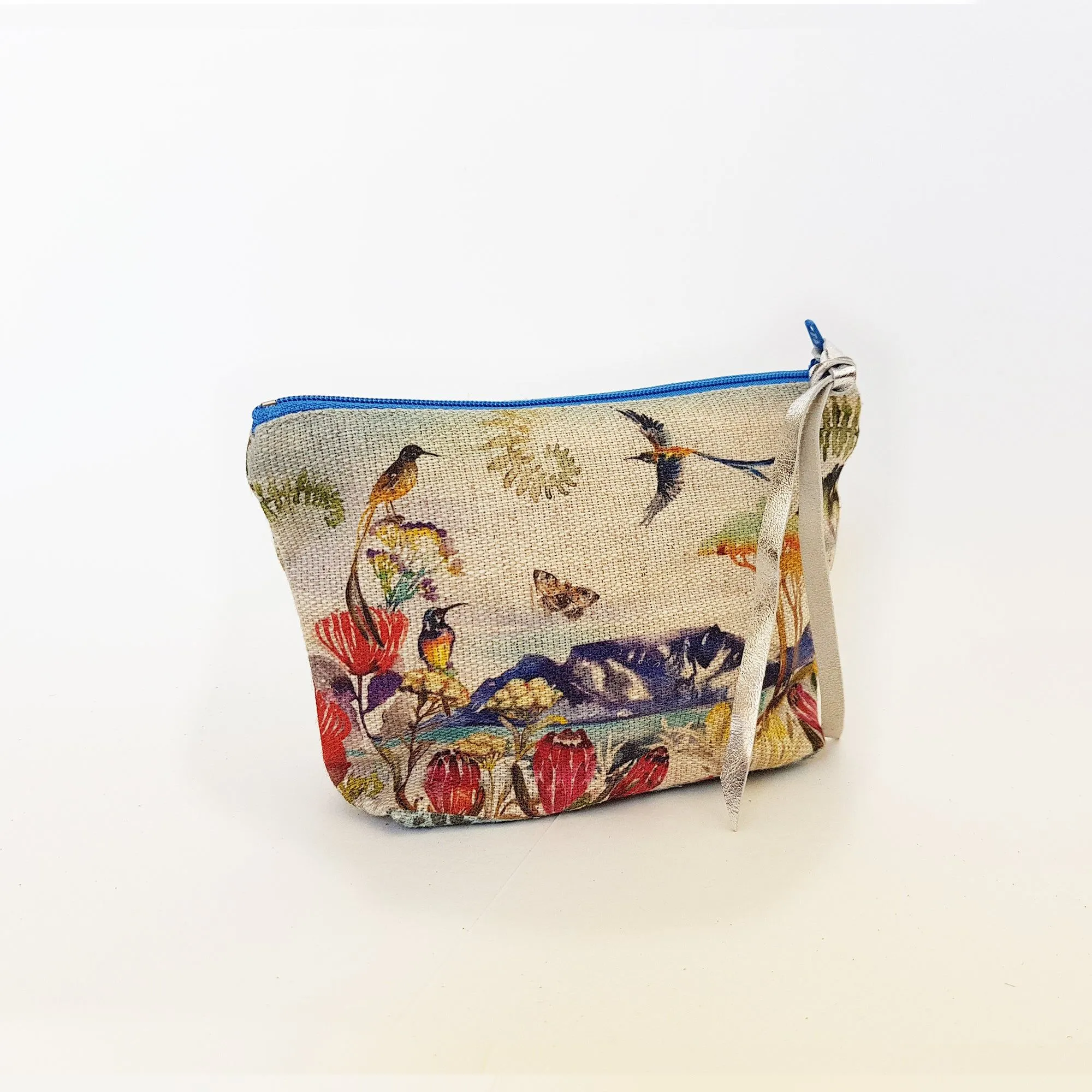 Zip pouch with Table Mountain artwork