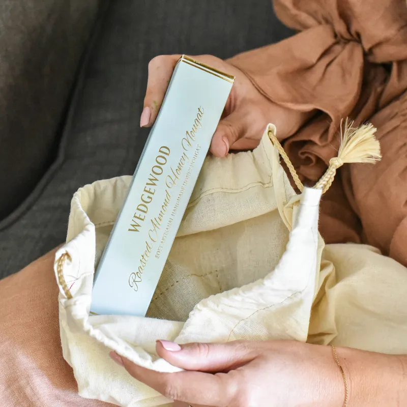 Handmade Honey Nougat 100g Almond - Image 2