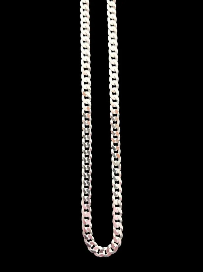 100CDBL Sterling Silver Chain - Image 1