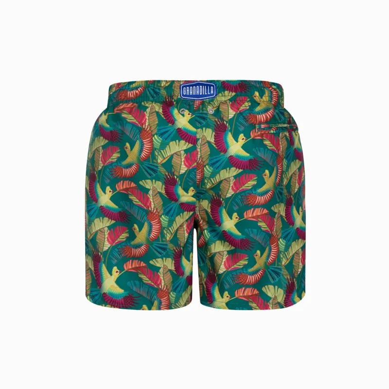 Mid-length Swim Shorts | Loerie / Green - Image 8