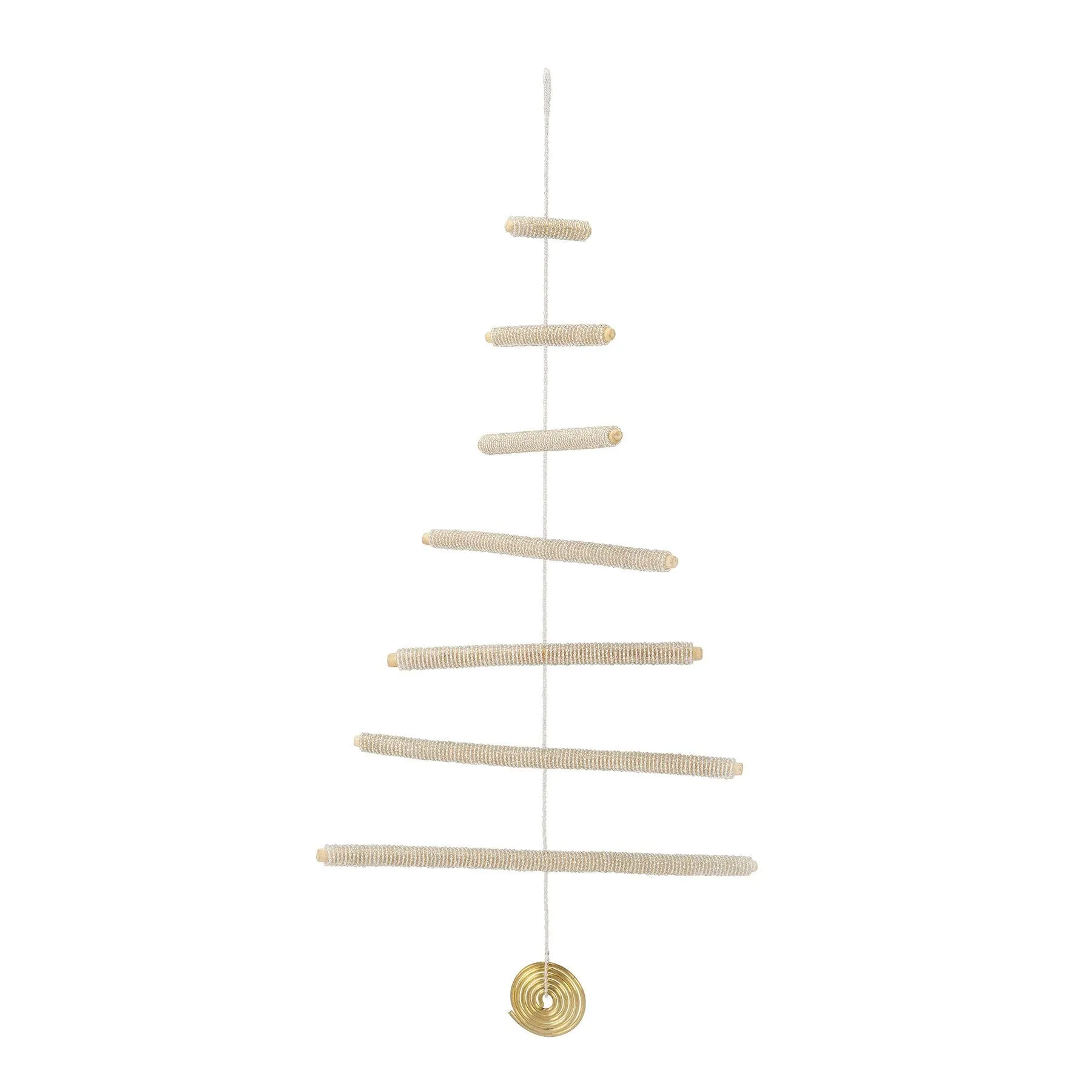 Christmas tree mobile - Silver