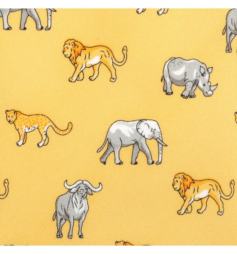 Big Five Buffalo printed Microfiber necktie - Image 9